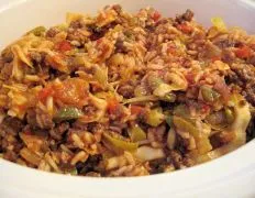 Comfort Cabbage Casserole