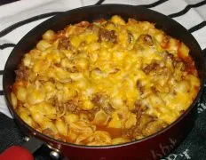 Comforting Cheeseburger Pasta