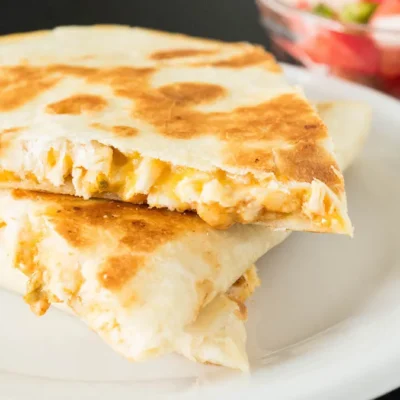 Copycat Taco Bell Chicken Quesadillas Recipe