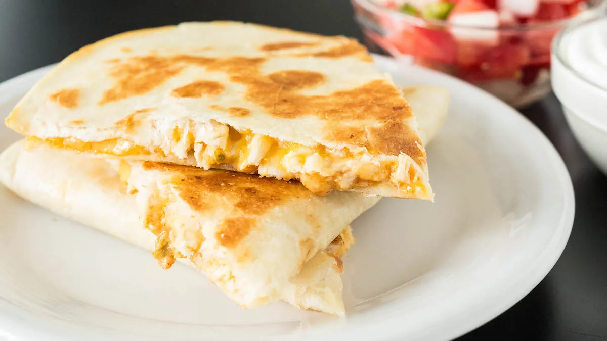 Copycat Taco Bell Chicken Quesadillas Recipe