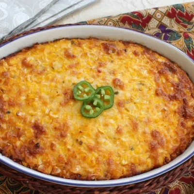 Corn And Jalapeno Casserole