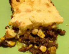 Corn Bread Ground Beef Casserole