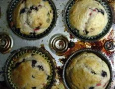 Corn N Blueberry Muffins