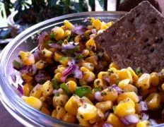 Corn Salsa Just Like Chipotles