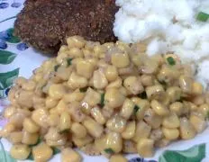 Corn With Garlic And Chives