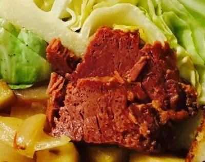 Corned Beef And Cabbage/Pressure Cooker