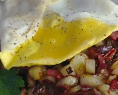 Corned Beef Hash With Fried Or Poached Egg