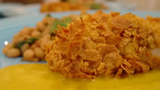 Cornflake Crusted Chicken