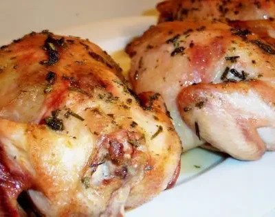 Cornish Game Hens With Herbs