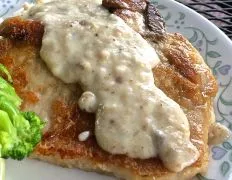 Country Fried Pork Chops With Cream Gravy