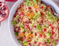 Couscous And Pomegranate Salad