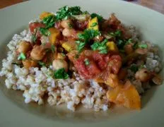 Couscous With Spiced Chickpeas And Figs