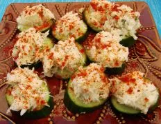 Crab Cucumber Slices