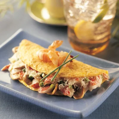 Crab Meat Or Shrimp Omelette