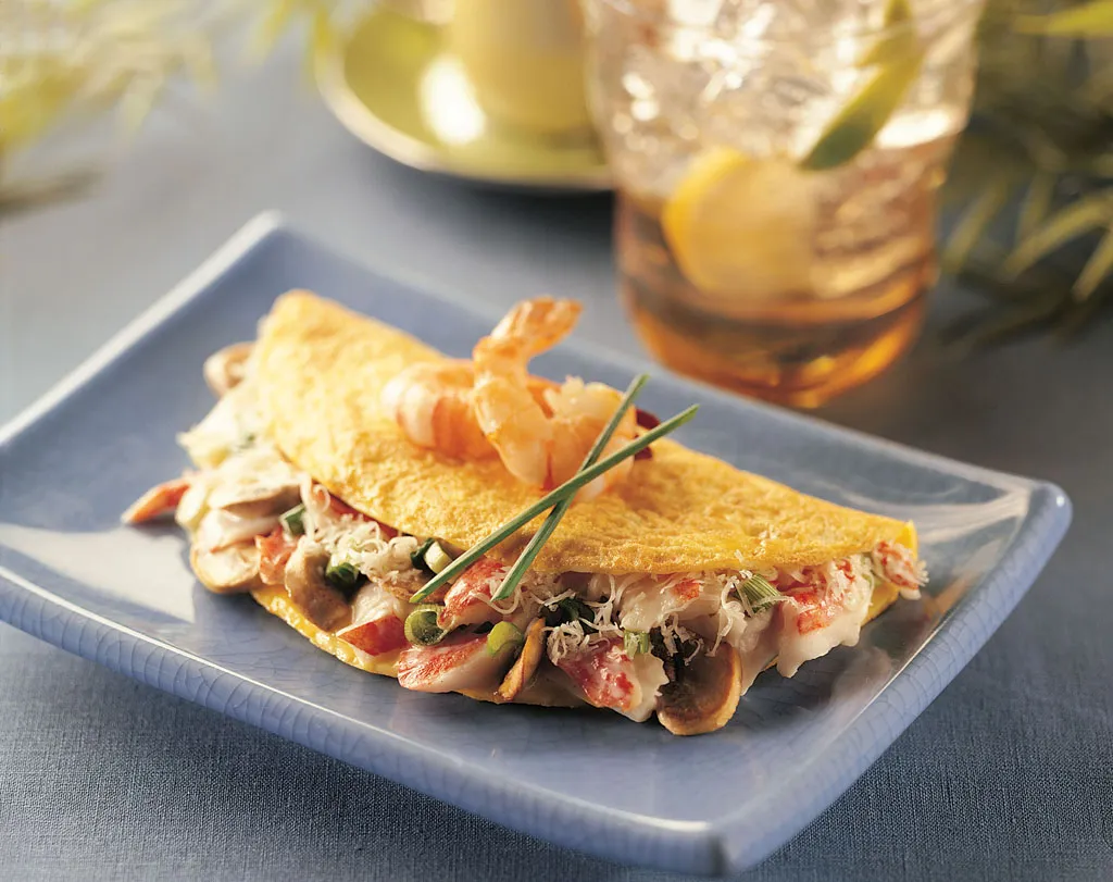 Crab Meat Or Shrimp Omelette