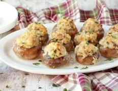 Crab Stuffed Mushrooms