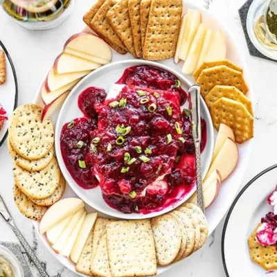 Cranberry Almond Dip: A Cozy