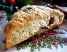 Cranberry And White Chocolate Scones
