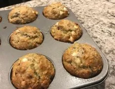 Cranberry Banana Oat Muffins