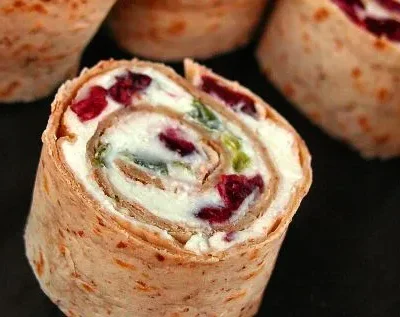 Cranberry Feta Pinwheels