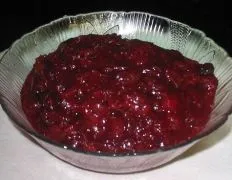 Cranberry Port Sauce With Banana Peppers