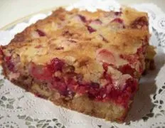 Cranberry Squares