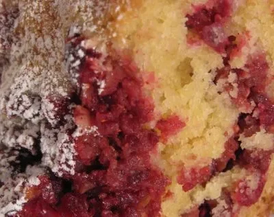 Cranberry Tea Cake