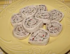 Cream Cheese Olive Roll Ups