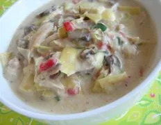 Cream Of Artichoke And Mushroom Soup