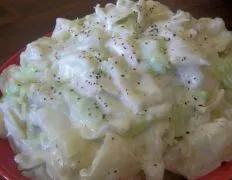 Creamed Cabbage- Norwegian Style