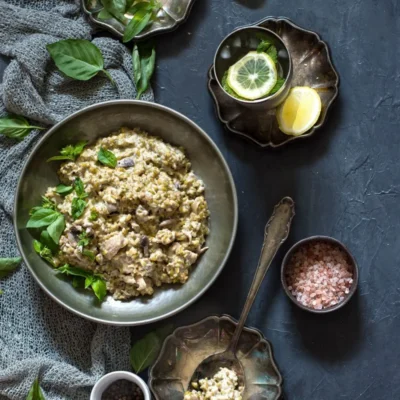 Creamed Mushrooms Eastern