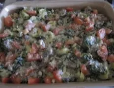 Creamed Spinach And Tortellini Casserole