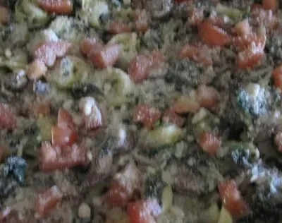 Creamed Spinach And Tortellini Casserole