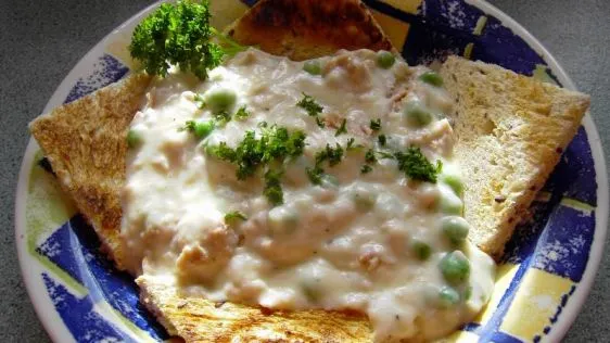 Creamed Tuna On Toast