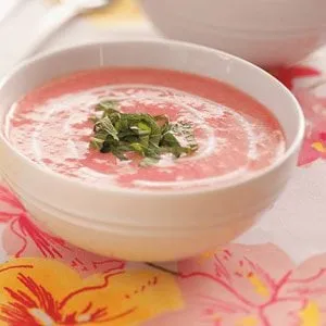 Creamy Berry Bisque: A Strawberry &Amp; Raspberry Delight