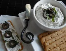 Creamy Black Olive Dip