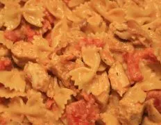 Creamy Cajun Chicken And Pasta For One