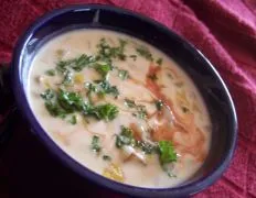 Creamy Celery And Blue Cheese Soup