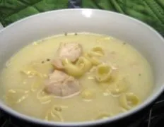 Creamy Chicken Caesar Soup