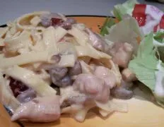 Creamy Chicken Chipotle Stroganoff