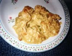 Creamy Chicken In Rice