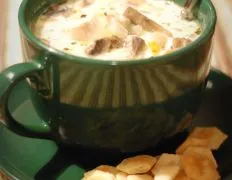 Creamy Chicken Mushroom Soup