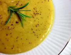 Creamy Chickpea &Amp; Rosemary Soup