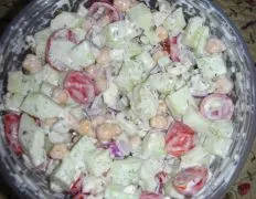Creamy Chickpea Salad