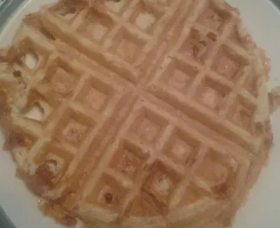 Creamy Cottage Cheese Waffles