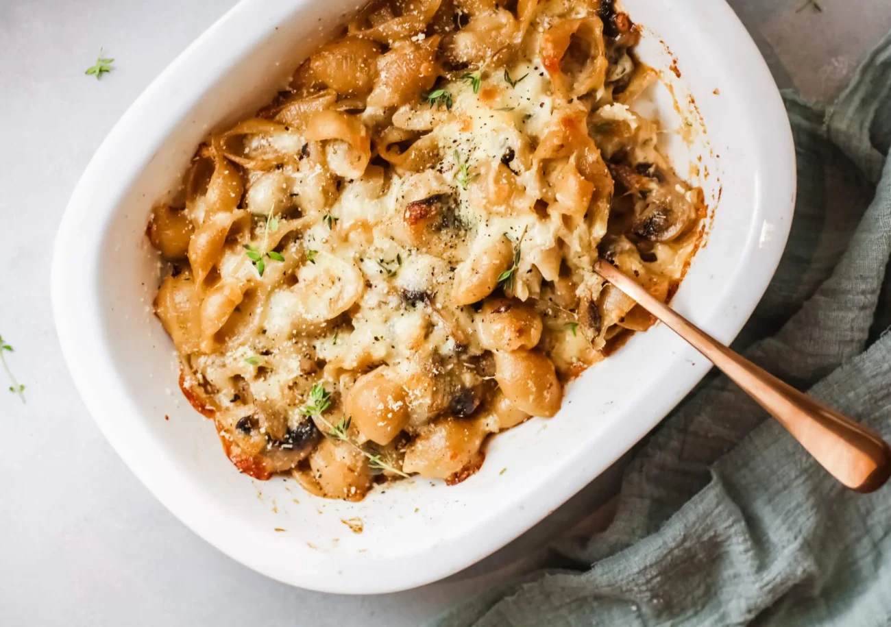Creamy French Onion Chicken & Pasta
