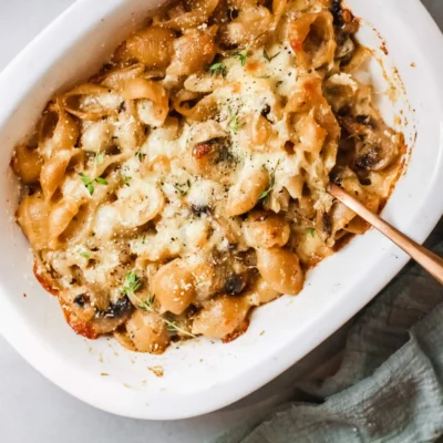 Creamy French Onion Chicken &Amp; Pasta