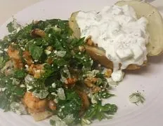 Creamy Greek Tzatziki Sauce With Sour Cream