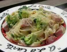 Creamy Ham Fettuccine Quick And Easy