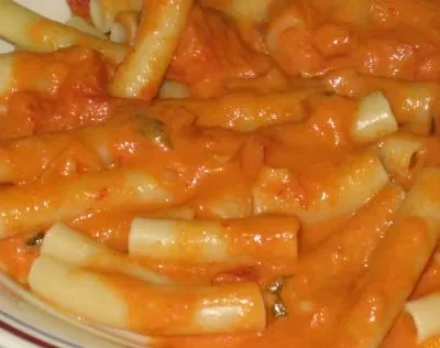 Creamy Homemade Vodka Pasta Sauce Recipe